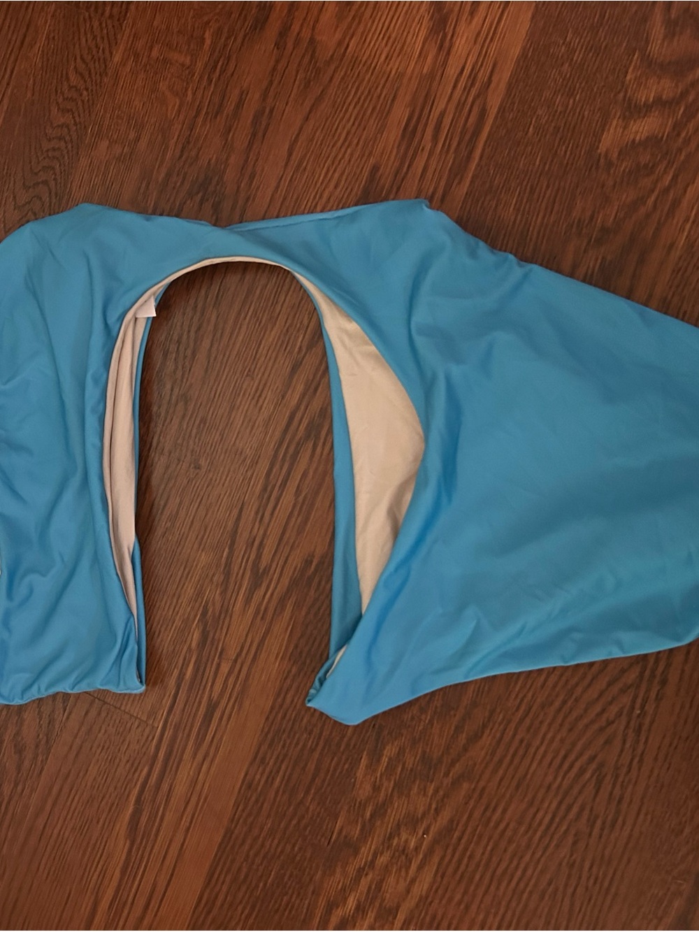 Blue Bikini - Scoop Neck
